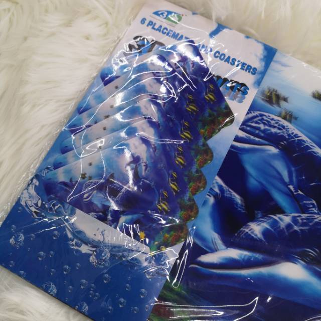 餐垫套装北欧风格餐垫防水防油餐桌垫隔热垫细节图