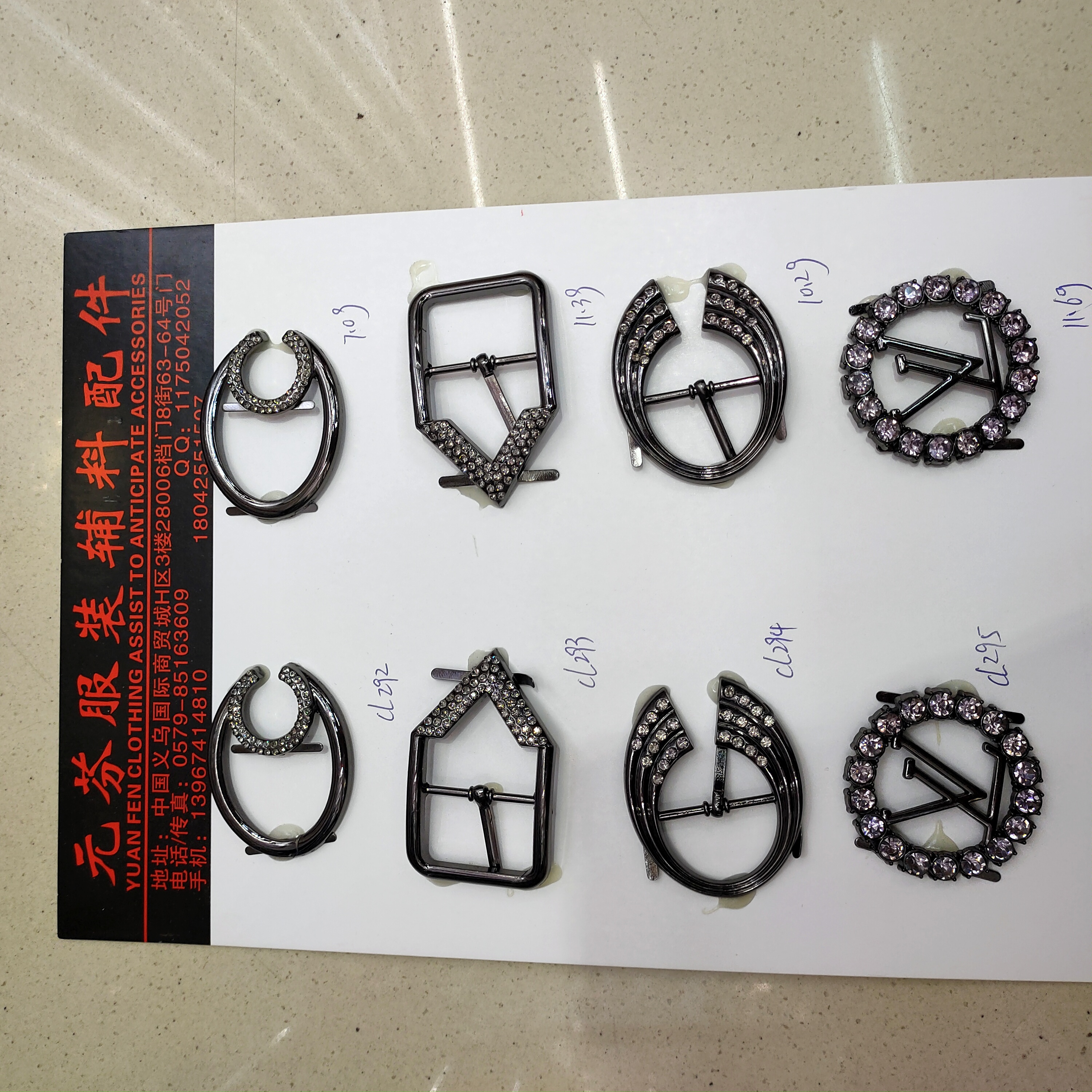 Fashion Women's Shoes Rhinestones Diy Clothing Bags Metal Accessories Decoration Can Be Customized