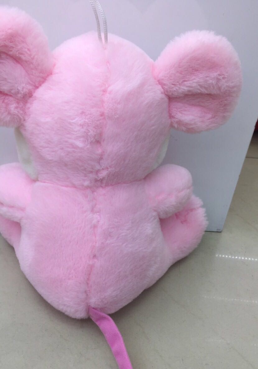 Cartoon version plush mouse doll, claw machine doll, Rag Doll Specification image
