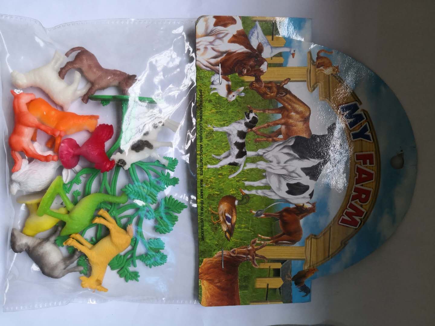 PVC plastic animal model children chicken sheep plastic plastic fake rabbit plastic thumbnail