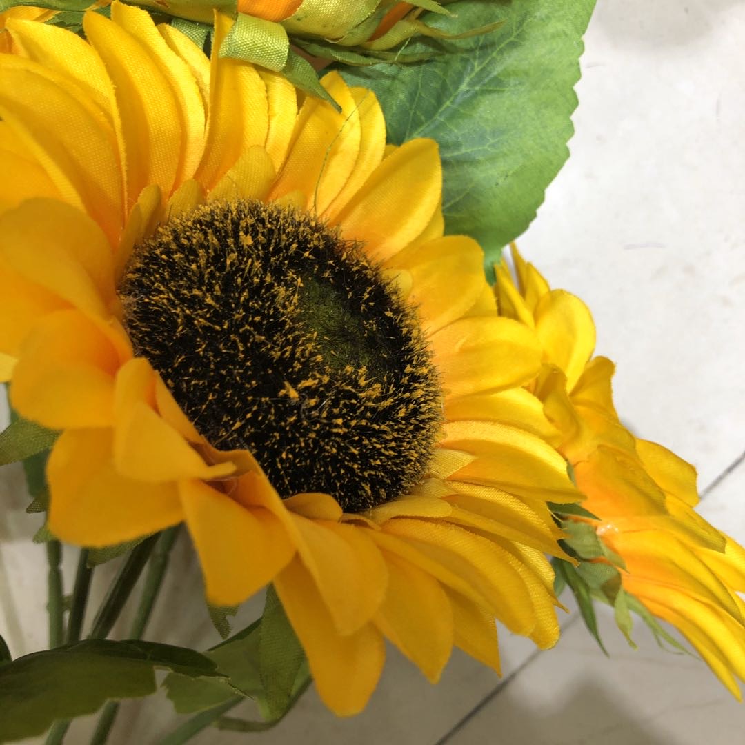 7 Sunflower Garden Small Fresh Decoration Home Photography Accessories Manufacturers Direct Sales Specification drawing
