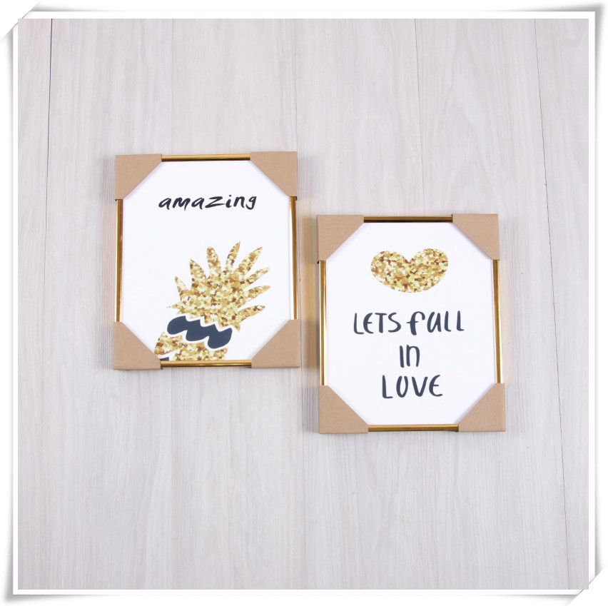 欧式相框实木照片框大画框客厅相框架相册挂墙创意相片框洗照片产品图