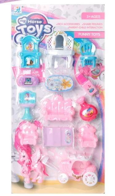 Barbie Yixi Doll, European-Style Dressing Table Set, Makeup Children's Toy Accessories, Simulation Furniture