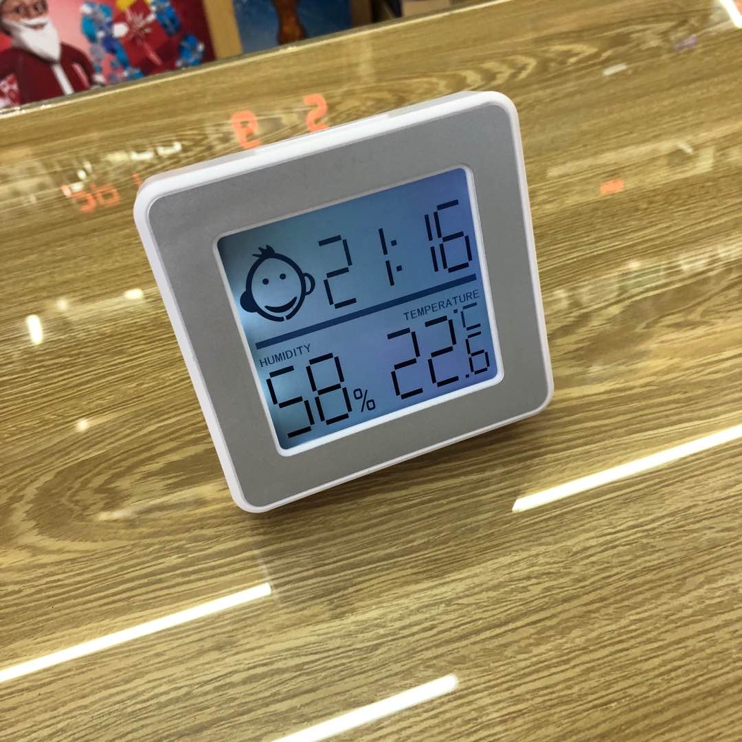 森菱电子温度计家用室内精准温湿度计高精度婴儿房干湿创意室温表详情图2