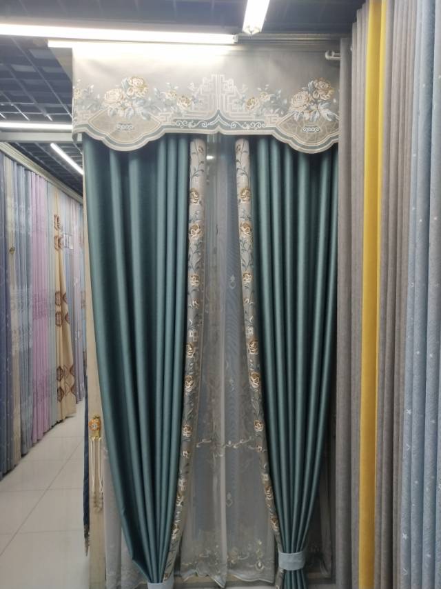 New factory direct sales available for retail and wholesale of high-precision cotton and linen curtains -01