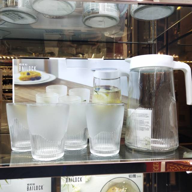 纳钙玻璃家用水具五件套