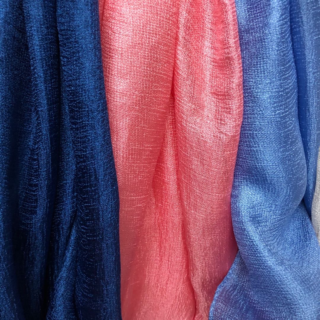 Dutch linen fabric multi-color scarf fabric Specification image