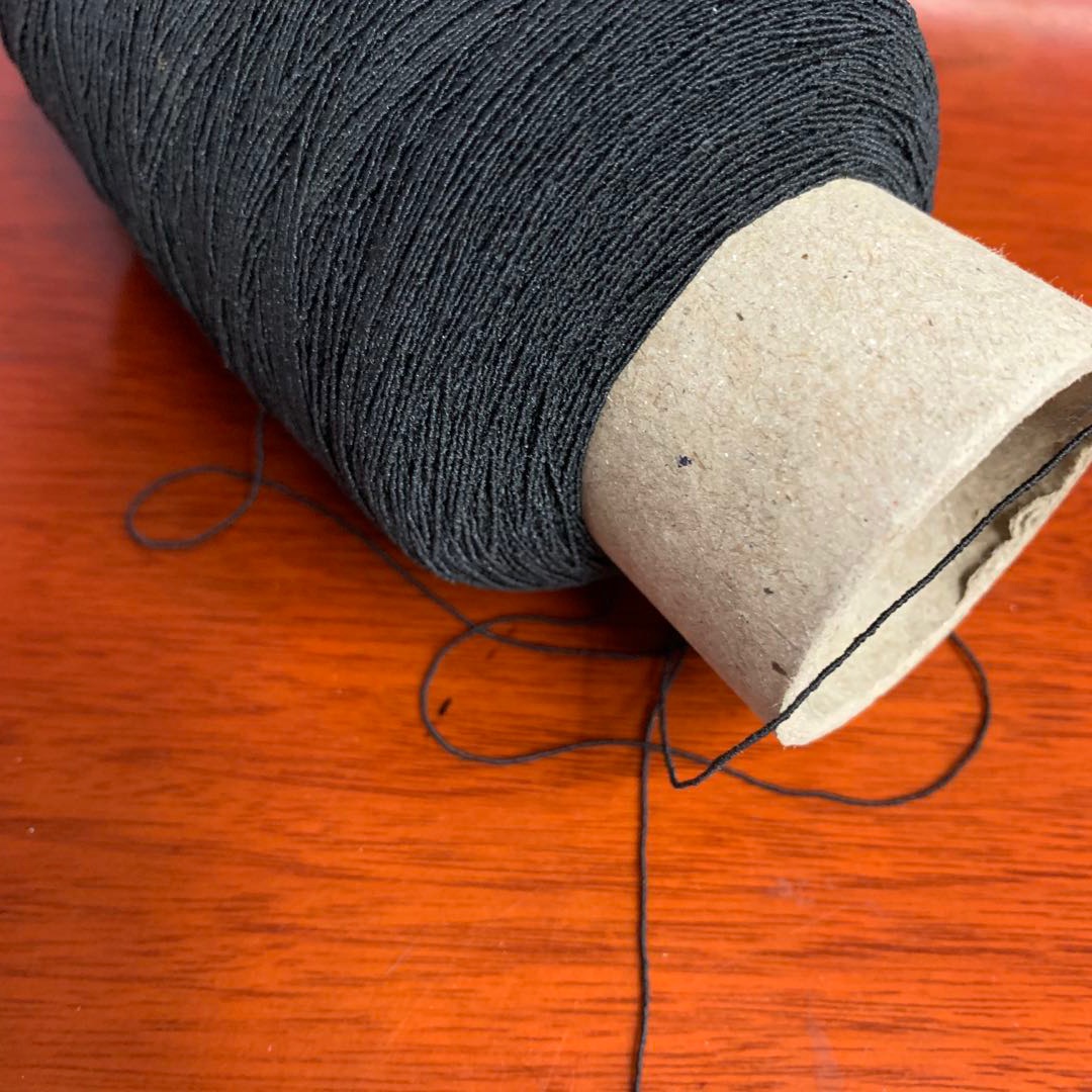 Lycra spandex rubber cord black 90 details Picture