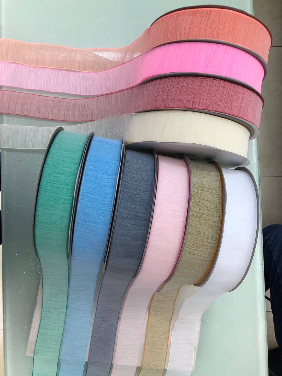 半透明韩版丝带涤纶缎带织带礼品包装彩带婚庆