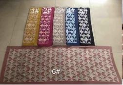 Women's fashion scarf rhomboid frame printed scarf