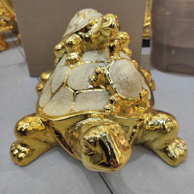 Factory direct sales of turtle ornaments and handicrafts, exquisite ornaments for study and living room, home decorations 1