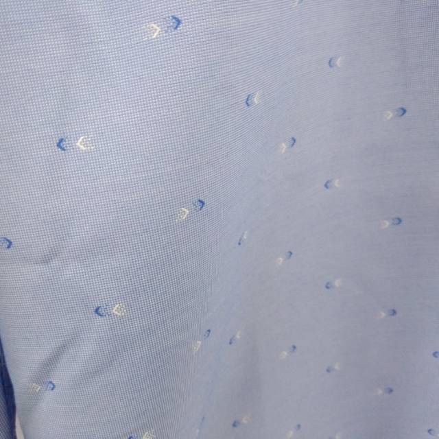 蓝色花纹休闲男士衬衫产品图