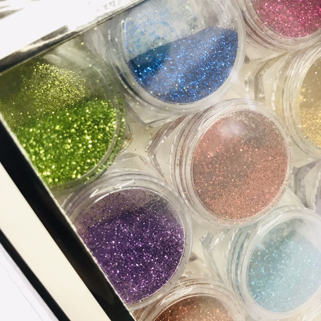 New Nail Accessories Quicksand Sequin Accessories Change Color Nail Decoration Specification drawing