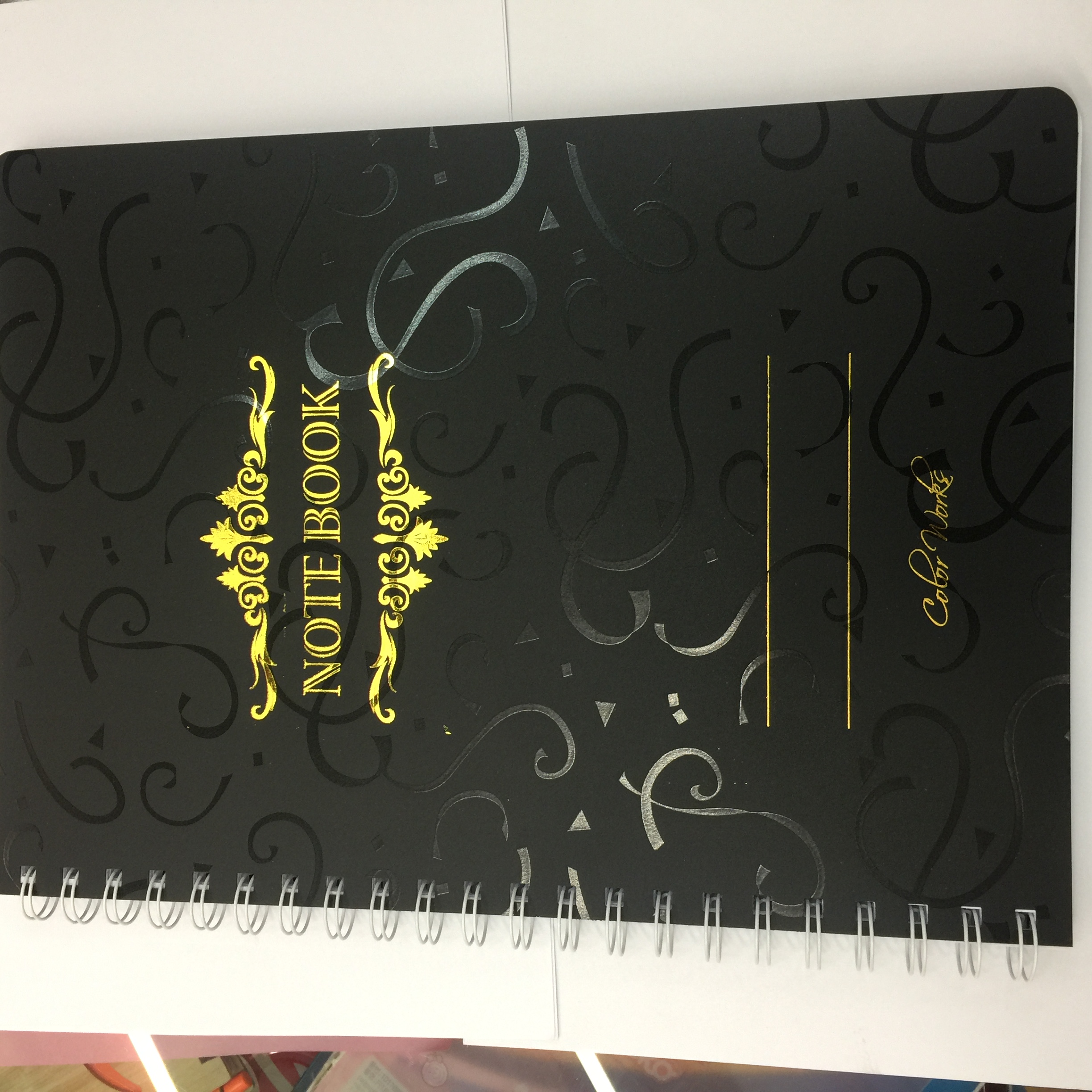 线圈本笔记本子大学生侧翻B5螺旋加厚文具