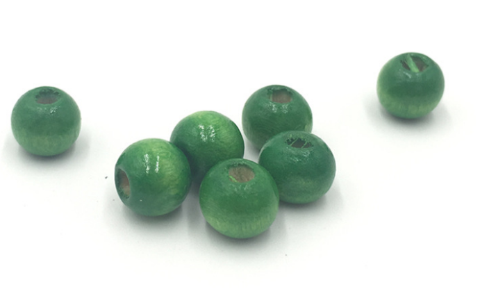 彩色木圆球衣帽架木质圆球圆珠定做木珠圆球儿童