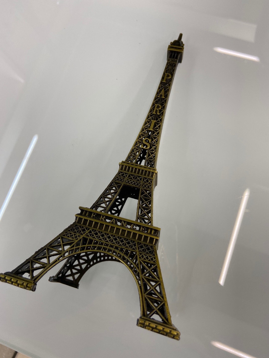 25锌合金铁塔装饰品家装摆件饰品装饰摆件细节图