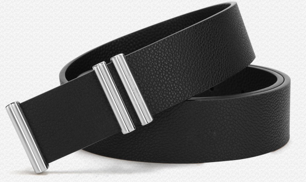 Leather Belt Men's Leather Needle Buckle Youth Fashion Belt Men's Business Durable Hundred Lap Needle Buckle Youth Student Cowboy Belt