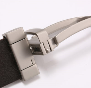 Classic Old Factory Direct Sales Middle-Aged Casual Leather Belt details Picture