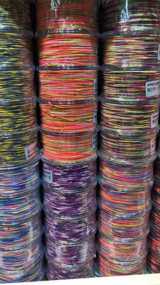 Imported elastic rope
