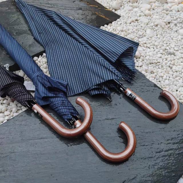 商位风木柄弯钩长柄伞