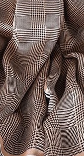 Brown Plaid Shawl Scarf Dual Use Korean Version Casual Fashion Generous Specification drawing