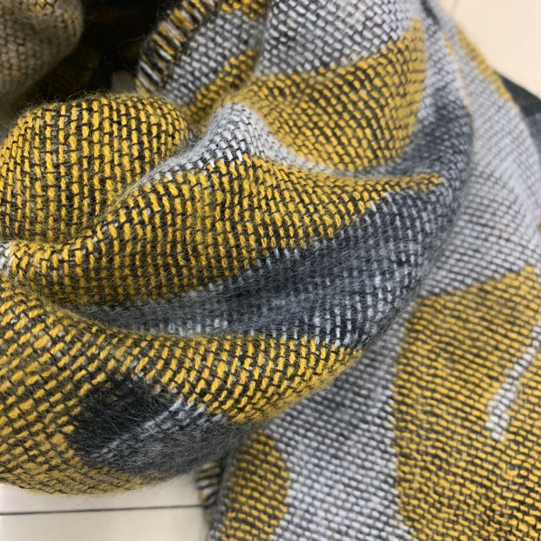 Stylish Leopard Scarf on Model