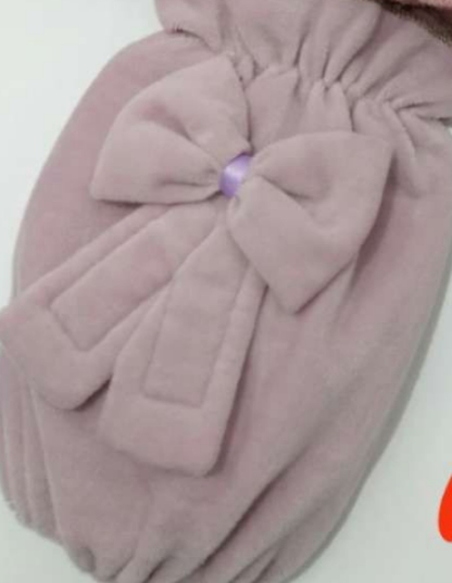 Waterproof sleeve sleeves for women, long oil-proof sleeves for work, cute and fashionable sleeve guards for the office, short autumn and winter Korean-style bow for adults details Picture