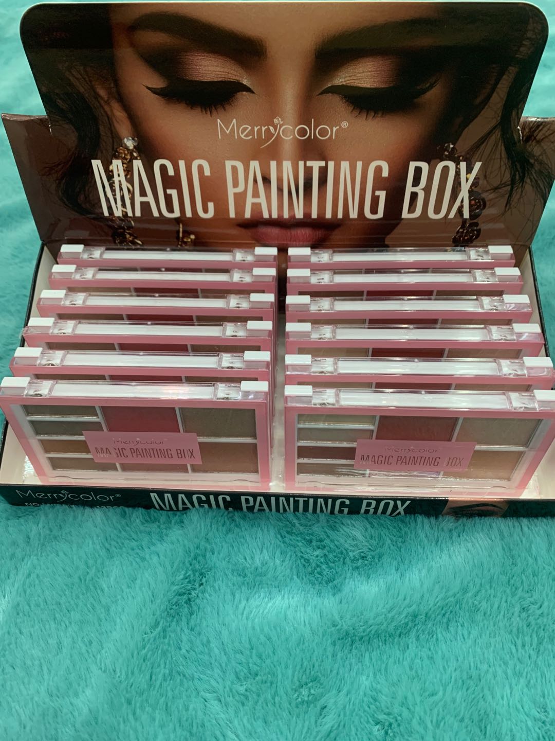 8-color beige fashionable eye palette eyeshadow natural long-lasting facial makeup wholesale Specification image