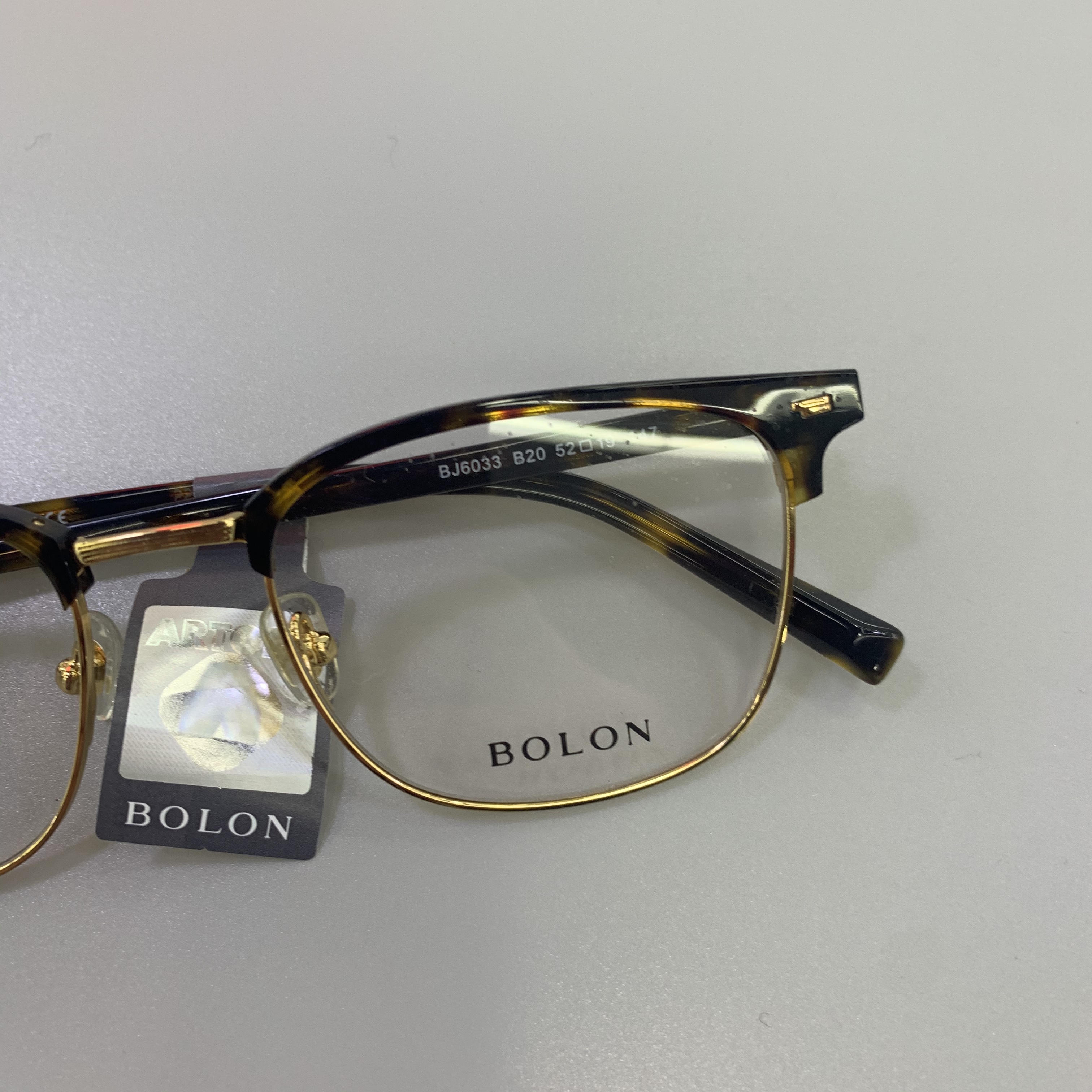 BOLON Tyrannosaurus round-frame trendy optical glasses for men and women with blue light protection for myopia details Picture