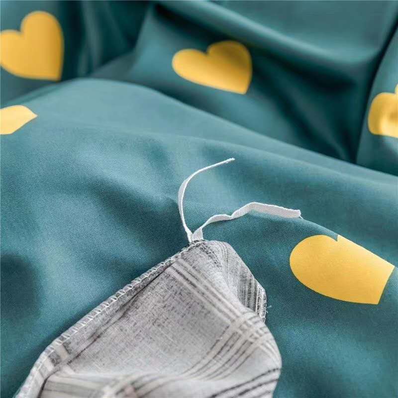 夏被四件套/水洗真丝床单四件套/四件套/床上用品/床上用品欧美风细节图