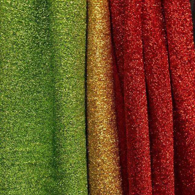 松毛狗布针纺布圣诞礼品头饰品面料