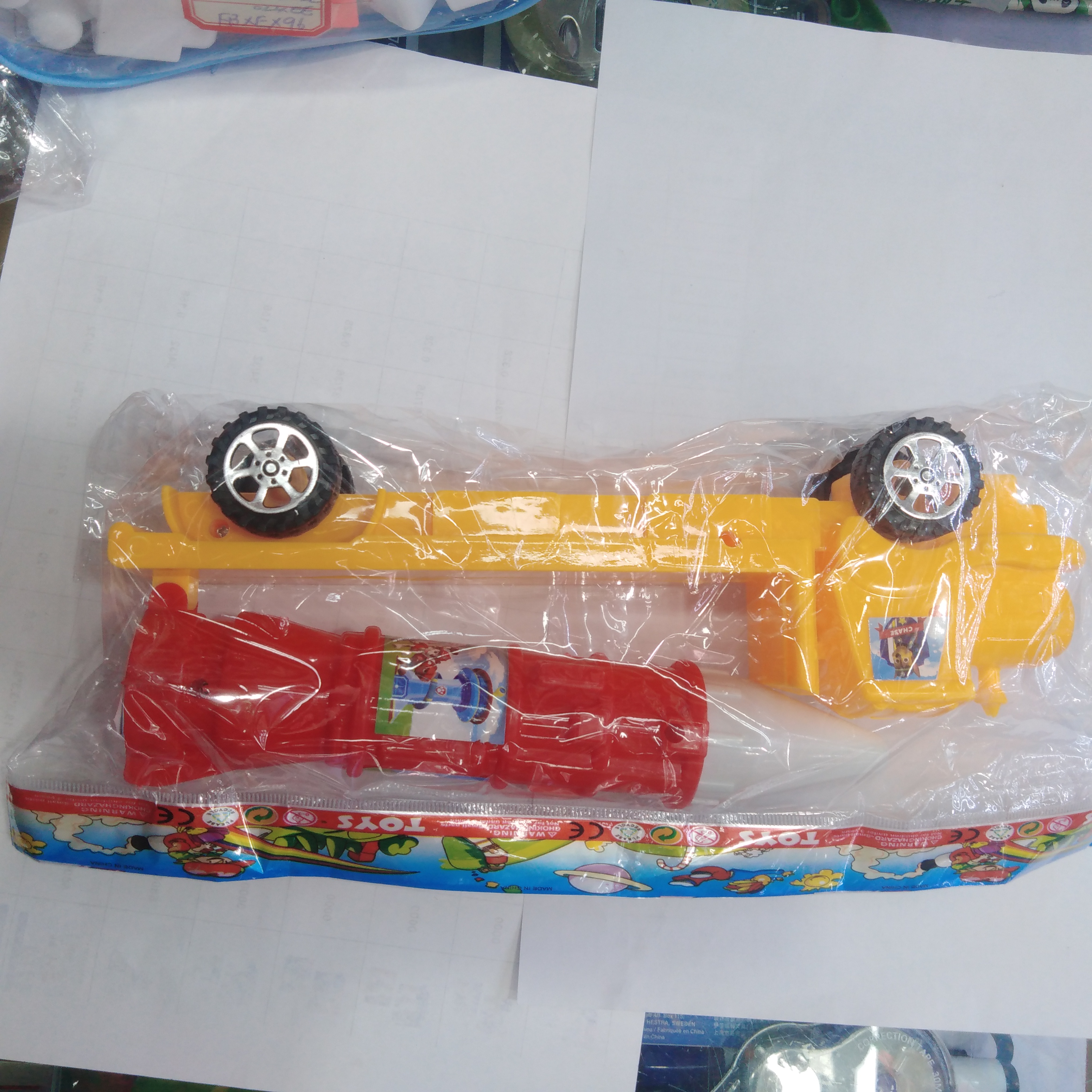 塑料卡通儿童仿真军事汽车火箭炮导弹战车模型玩具礼物细节图