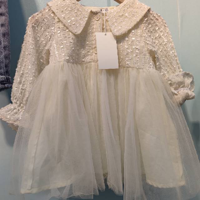 Children's wear Spring and Autumn wear new girl's dress baby style long sleeve gauze skirt children's princess skirt thumbnail