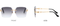 新品时尚墨镜大框方框太阳镜偏光镜韩版网红潮人高档彩色女士款5168产品图