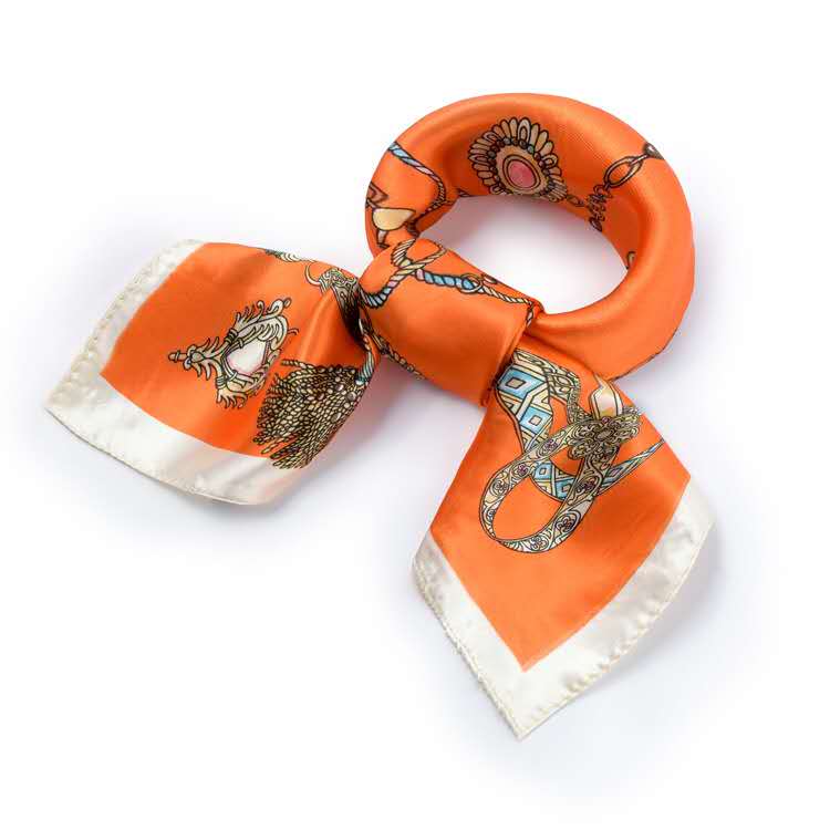 Women's Fashion Trend Temperament Elegant Two Color T-Square Towel details Picture