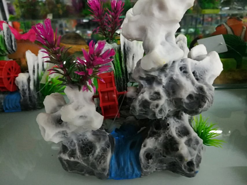鱼缸假山水族箱造景水景塑料树脂装饰仿真详情图1