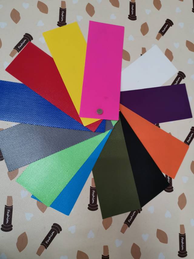 网红PVC夹网高中低档大量现货箱包沙发鞋面辅料