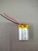 聚合物电池550毫安LED 5V锂电池550mAh充电宝电芯