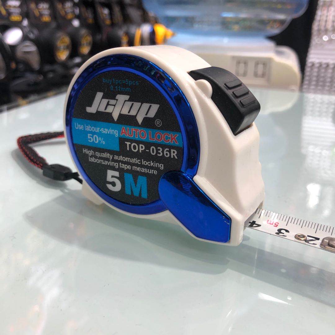 Factory wholesale steel tape measures 3-meter, 5-meter, 7.5-meter, 10-meter box rulers, grade 1 precision anti-drop stainless steel tape measures available for customization Specification image