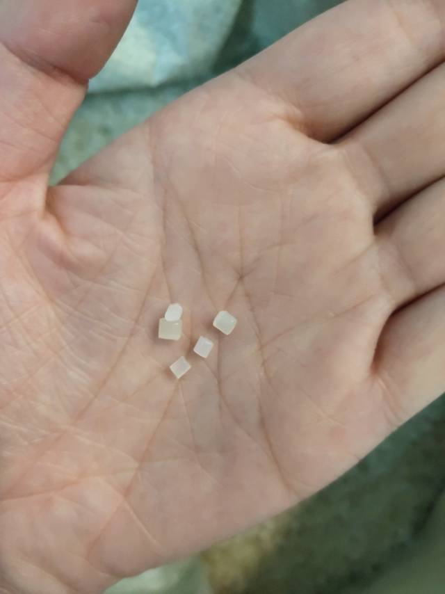 High-pressure secondary recycled material recycled granules injection molding granules details Picture