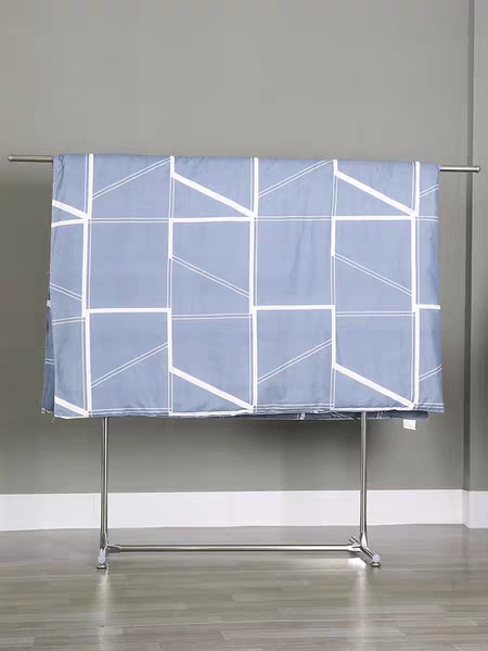 厂家直销挂衣架晾衣架晒衣杆折叠伸缩晾衣架细节图