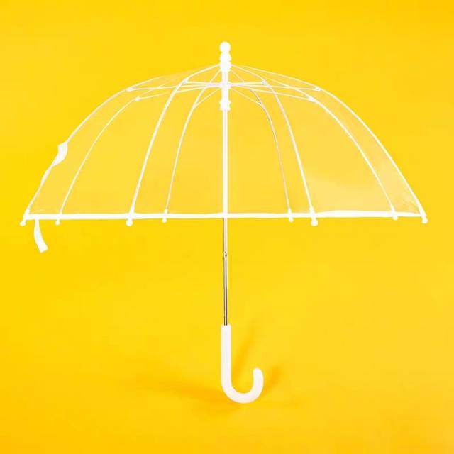 儿童雨伞安全透明伞