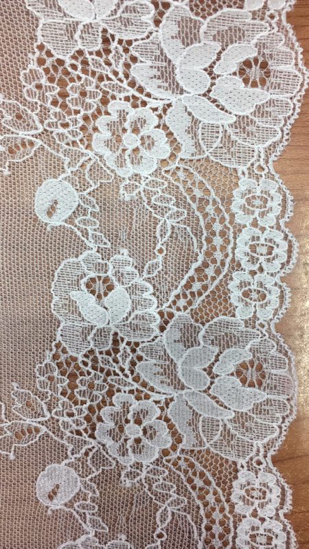 Fujian lace-trimmed clothing and accessories, new type of multi-purpose eyelash fabric, original white flower edge factory direct sales details Picture