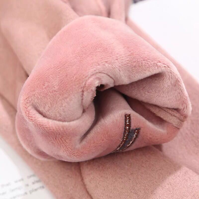 手套女秋冬天加绒保暖防寒骑车手套韩版时尚可爱女生气球简约产品图