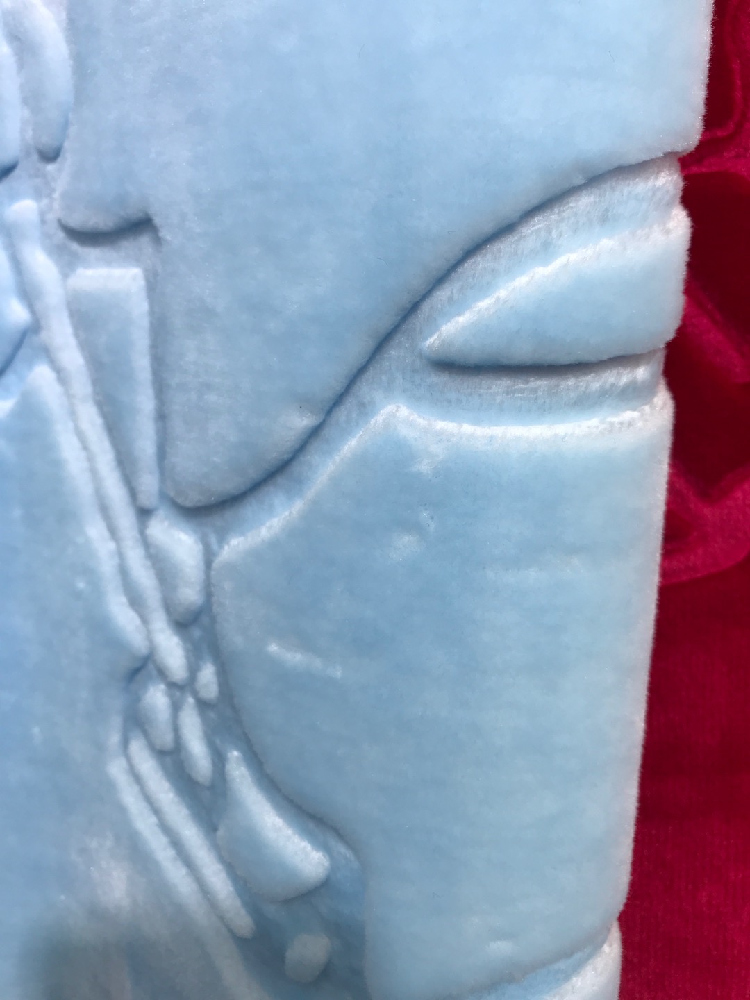 纯色花卉卡通图案压花儿童毛毯200*180细节图