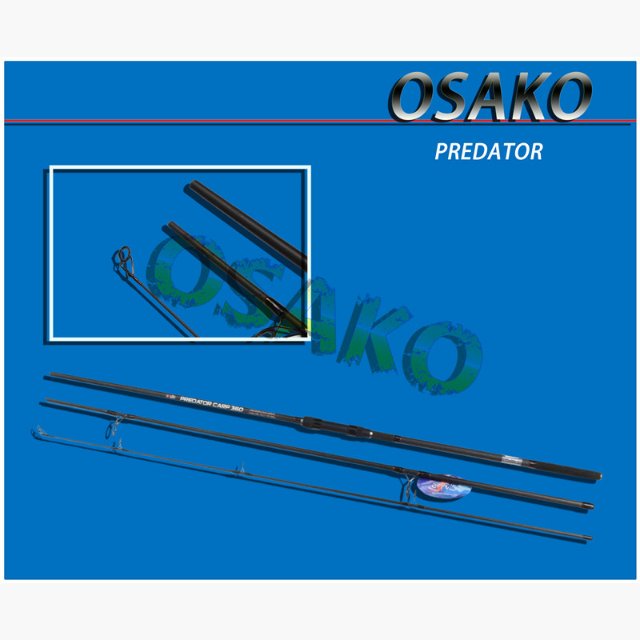 OSAKO fishing gear and rods are high-quality carbon jointed rods with one-piece carbon assembly Specification image