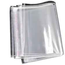 opp袋不干胶自粘袋透明塑料包装袋自封袋卡头袋定制