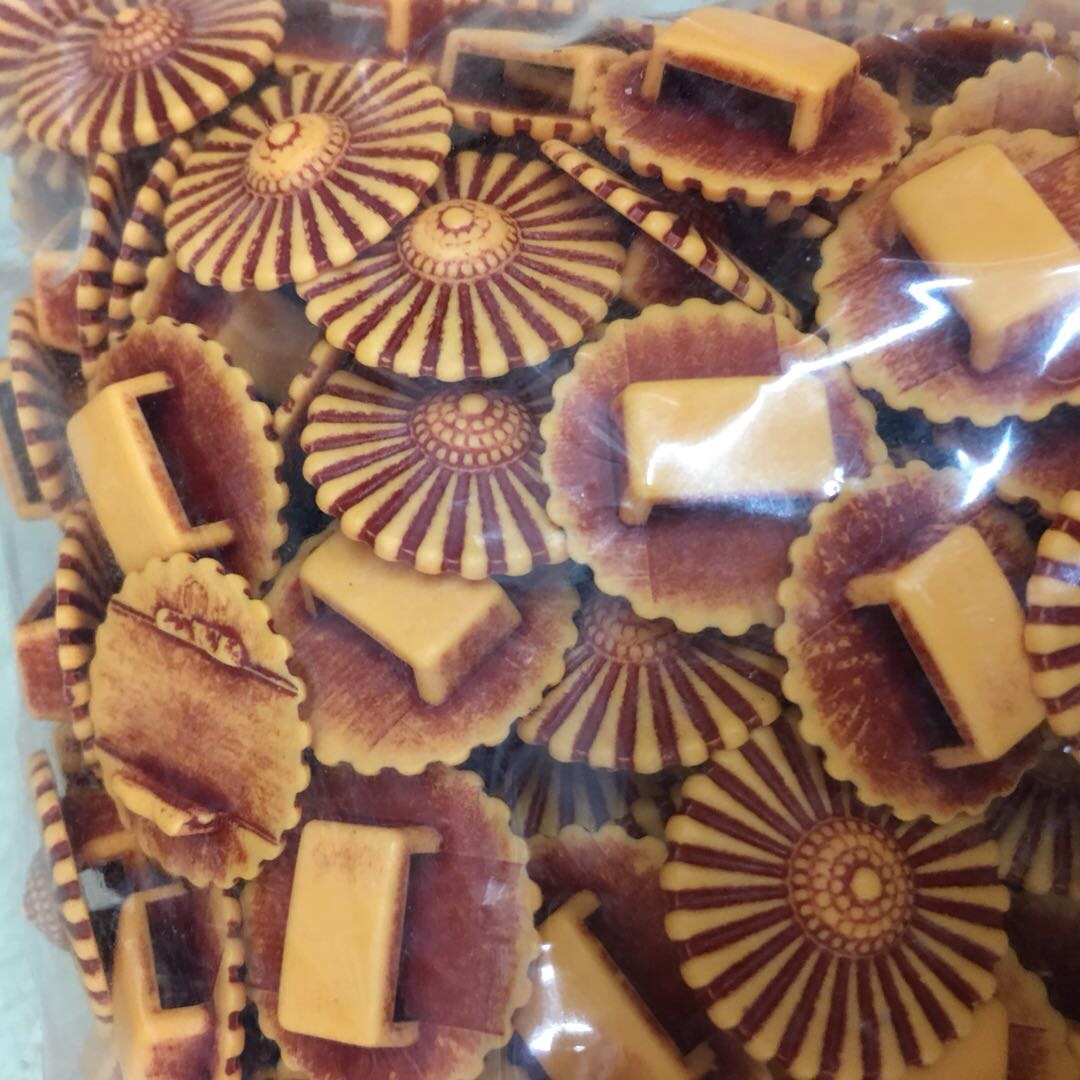 厂家直销亚克力仿木色雨伞手饰配件细节图