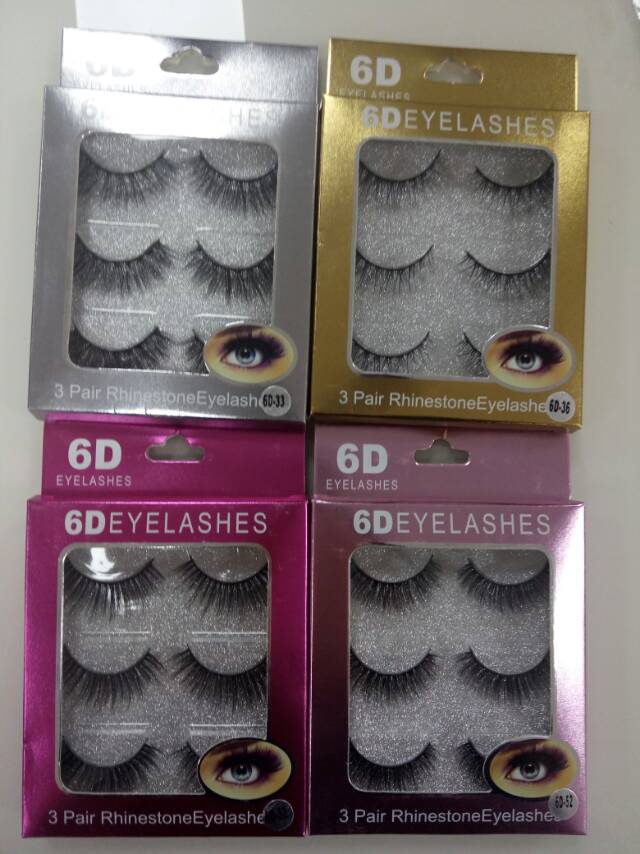 False Eyelashes Natural Female 6D multi-level soft light air eyelashes thumbnail