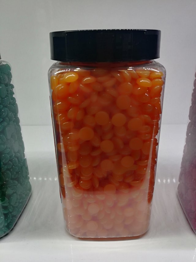 Hair removal wax bean Hair removal cream, tearable paperless hot wax, male and female students, whole body, armpits, limbs, beard, private parts, 300g can details Picture